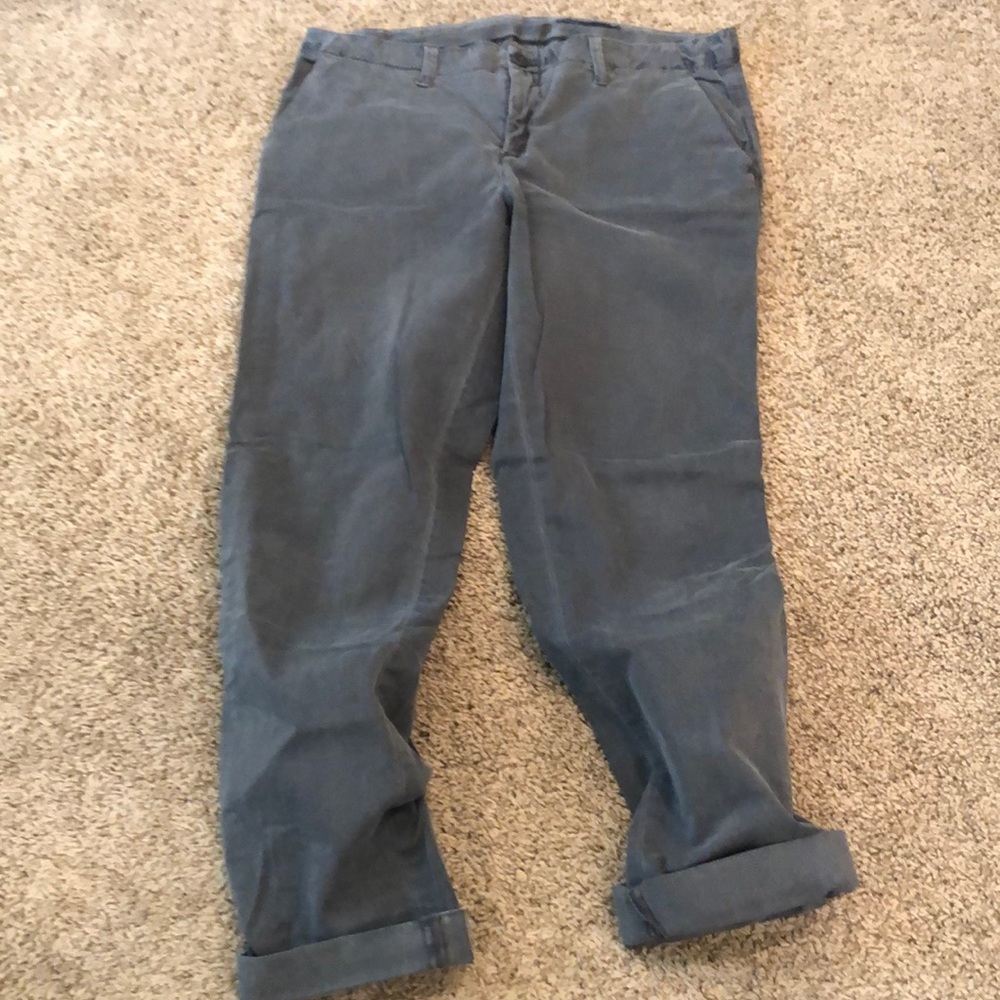 Navy blue gap boyfriend chinos